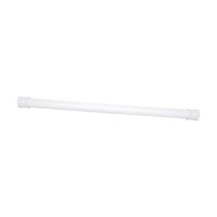 Magideal - Barra Para Cortina De Ducha, No, Telescópica, Inoxidable, Separador De Ambientes, Diámetro 2,5 Cm, Barra, Fácil Montaje, Blanco, Para Cocina, Balcón, 90 A 160Cm