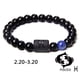 thumbnail image 1 of Unique 12-Constellation Stone Beads Bracelet - Perfect Gift for Leo, Taurus, Capricorn & Libra Lovers!, 1 of 5