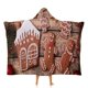 thumbnail image 1 of Hombre de Jengibre Manta Capa con Capucha Anti-Bolitas, Manta de Lana Ártica Suave, Manta Portátil de Felpa Ligera y Lujosa, Poncho para Siesta en Casa y Oficina, 100*130cm, 1 of 6