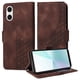 thumbnail image 1 of Carcasa FOXDOCK Sony Xperia 10 VI de cuero PU, diseño acolchado clásico, protección contra caídas y rayones, 1 of 5