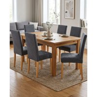 Mylhogar - Pack De 6 Fundas De Sillas Diseño Texturizado De Hojas