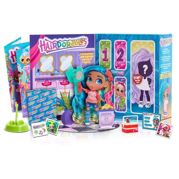 Muñeca Coleccionable Hairdorables Serie 3 Sorpresa Herramienta para el Cabello