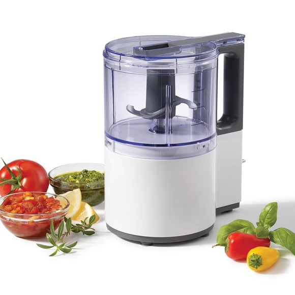 Procesador de alimentos Starfrit 024227-003-0000, 4 tazas y 3 velocidades, blanco