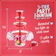 thumbnail image 2 of Party Fountain Nostalgia LPF230, lámpara de 3 niveles, 5,7 L, con tazas, 2 of 3