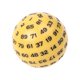 thumbnail image 4 of Dados Acrílicos Juego Entretenimiento Familia Dados Poliédricos Amarillo, 4 of 5