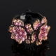 thumbnail image 1 of Elegant Rhinestone Hair Claws for Women - Flower Hair Clip Barrettes, Claw Hair Clamps, Ponytail Holder, Hairpin Band - Stylish Hair Accessories, 1 of 5