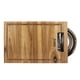 thumbnail image 1 of Tabla Madera con Bowl Acero, 1 of 2