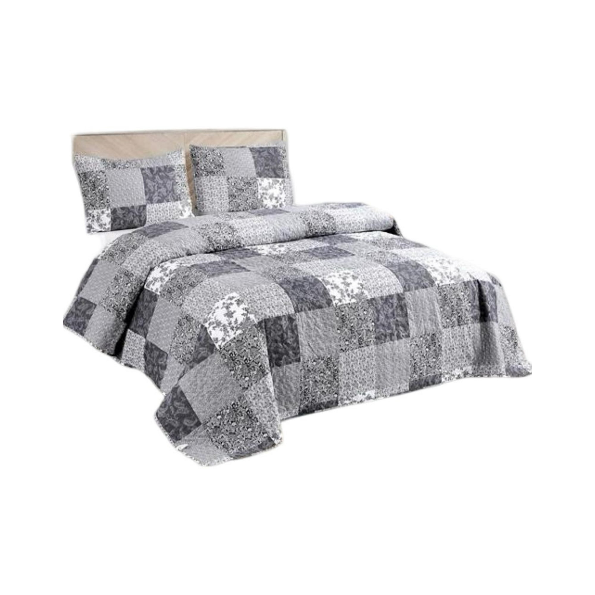 Genérico - Cubrecama Quilt 2 Plazas+2 Fundas Verano Fresco 13n20
