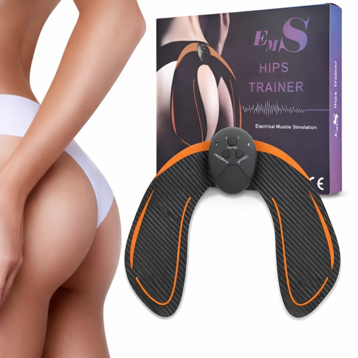 Genérica - Electroestimulador De Glúteos Ems Hips Trainer Levantamiento