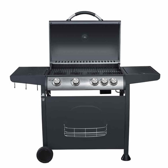 Parrilla 4 Quemadores + Quemador Lateral