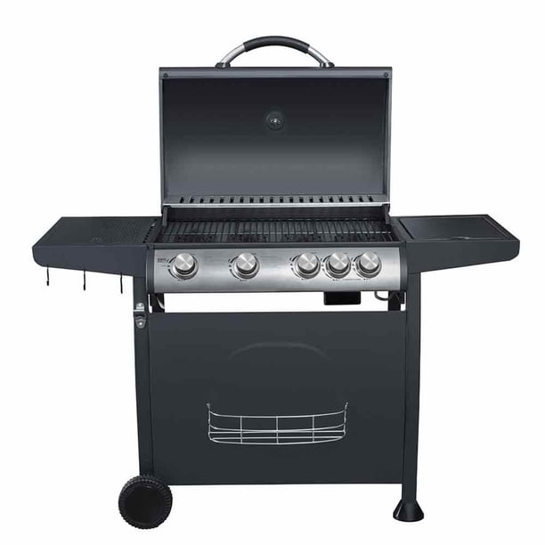 Parrilla 4 Quemadores + Quemador Lateral