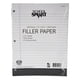 thumbnail image 1 of 200 hojas Filler Paper School Smart, perforadas, anchas, con 3 orificios, 1 of 9