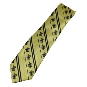 Corbata Harry Potter Colección Hufflepuff Accesorios De Rol