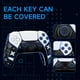 thumbnail image 2 of Performance Grips for PlayStation 5 DualSense Controller - Cinta adhesiva antideslizante, funda absorbente del sudor, compatible con PS5 Gamepad-Negro, 2 of 8