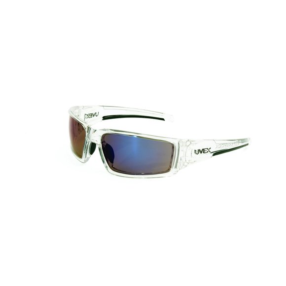 Lentes de seguridad Uvex Hypershock, armazón transparente y lente azul