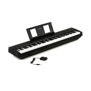 Piano Digital Yamaha P45 +. Pedal Sustain + Adaptador De Voltaje + Porta Partituras