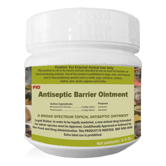 Pomada Antiséptica Barrera F10 100 g para Curación de Heridas