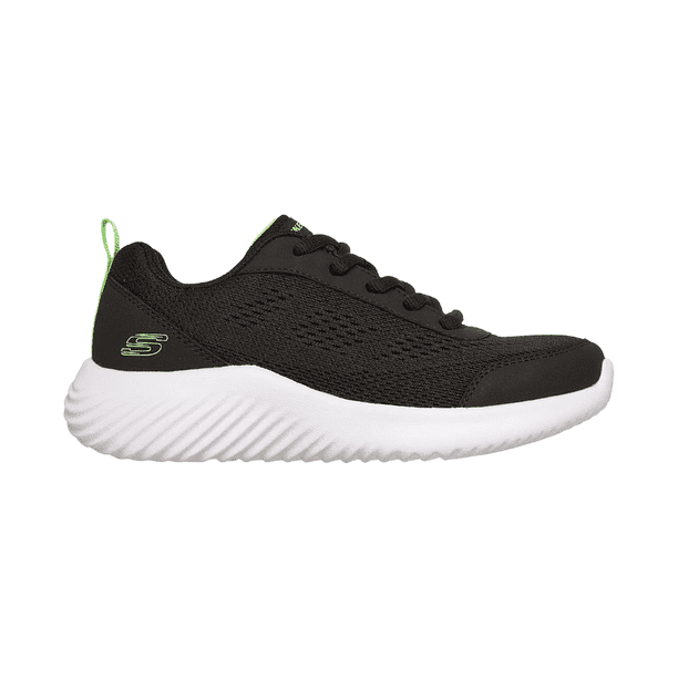 ZAPATILLAS URBANAS SKECHERS BOUNDER QUANTA PACER JUVENIL | 403916L-BLK - Talla 34 CL / 3.5Y US / 22.5 CM