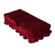 thumbnail image 5 of Rojo Elegante Terciopelo Piano Doble Taburete Cubierta Taburete Asiento Silla Cubierta Decoración, 5 of 5