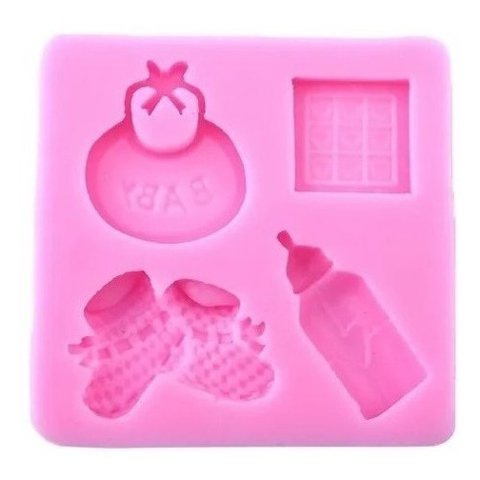 Genérico - Moldes Reposteria Silicona Molde De Silicona Fondant Baby