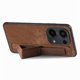 thumbnail image 5 of Funda Protectora con Correa para Xiaomi Redmi 13 Pro 4G Resistente a Golpes Marrón, 5 of 6