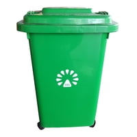 Basurero Frankfurt 50Lt C/Tapa Verde Lorenzini