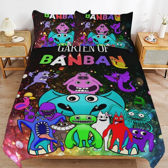 Garden Of Banban Bedding Set Duvet Cover Comfortable and Lightweight Cartoon Bedding 3 Piece Bed Set