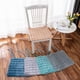thumbnail image 2 of Xiao Hua Cojín de asiento con diseño de rejilla - 2 piezas, color gris, mullido, delgado, ideal para sillas de comedor, sillas y el hogar. Cojín cómodo de 40 x 40 cm para uso diario., 2 of 3