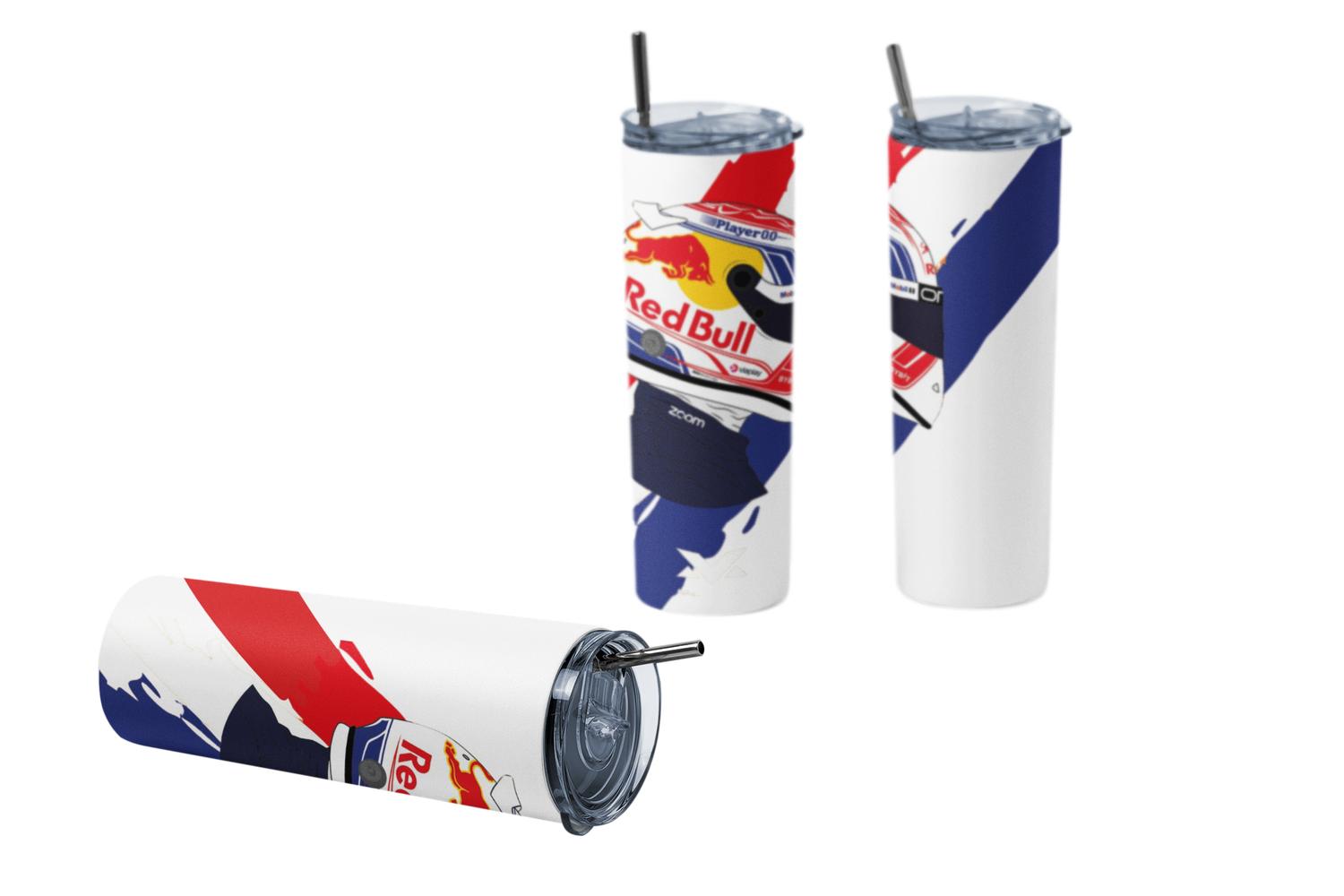 Sm - Termo Botella Termica F1 Redbull Casco Verstappen Mug