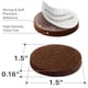 thumbnail image 2 of Protectores de fieltro para muebles X-Protector 32 piezas 3,8 cm marrón, 2 of 6