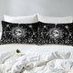 thumbnail image 5 of Christm-as Trees D-u-t Co-ve-r Queen Size Sa-nta Claus- and Snowman Comfort-er Cover with 2 Pillow-case for Te-ens Adults Kids S-tarry Sky Be-dding Set Snow Sc-ene Brea-thable 3 Pieces D-ecorative, 5 of 5