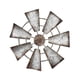 thumbnail image 3 of Arte De Hierro De Escultura De Pared De Molino De Viento Para Sala De Estar Oficina Interior Al Aire Libre 7 Hoja, 3 of 5