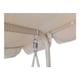 thumbnail image 2 of Columpio de Terraza 3 Personas Beige 170x110x150 Cm, 2 of 6