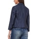 thumbnail image 3 of INSPIRE CHIC Chaqueta de regreso a clases para mujer, blazer abierto, traje corto de verano para el trabajo, azul marino XL, 3 of 6
