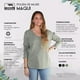 thumbnail image 5 of Polera Mujer Escote V Manga Larga Maqui Lenga® Sustentable, 5 of 6
