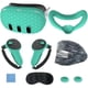 thumbnail image 1 of VR Accesorios Set Para Meta Quest 3, Cubierta protectora para la cara, empuñaduras para el mando, cubierta para los auriculares, protector para la lente y cubierta para la carcasa - Verde, 1 of 8