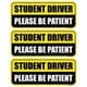 thumbnail image 1 of Imán Para Coche Reflectante Para Estudiantes Y Conductores 22 Cm X 9 Cm Paquete De 3, 1 of 6