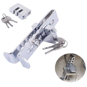 Citotools - Traba Pedal + Candado + Llaves: Seguridad Antirrobo Garantizada