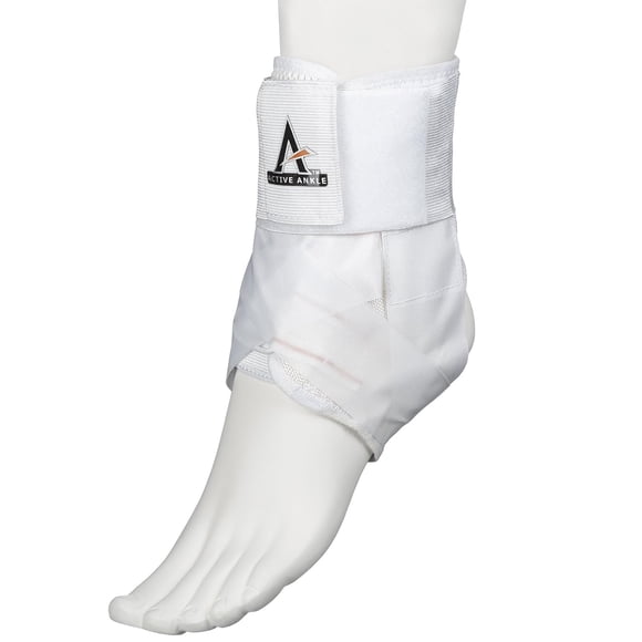 Tobillera Cramer AS1 Pro con cordones blanca talla X‑Small