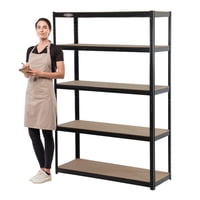 Prochef - Estante Acero Pintado 120X45X180 Cm 5 Band. 1250 Kg