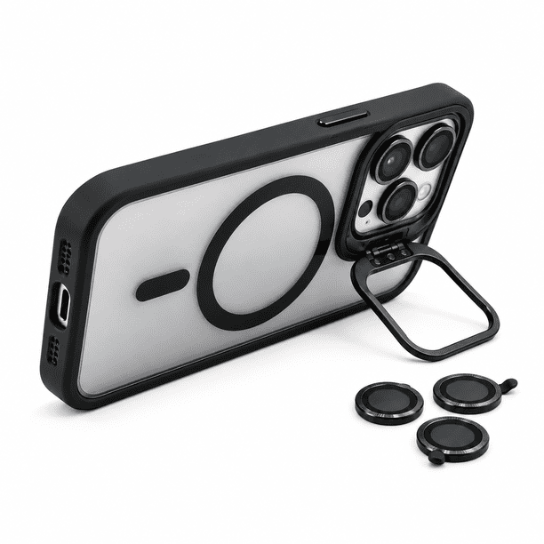 Carcasa Para iPhone 14 Pro - MagSafe + Protector Cámara