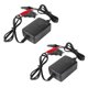thumbnail image 1 of Cargador de baterías ZIMISI 12V 1300 mA 2 unidades Auto/Moto, 1 of 6