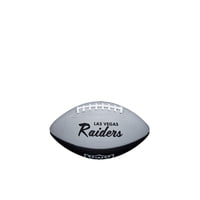 Mini Balón De Fútbol Americano Wilson Nfl Las Vegas Raiders Retro