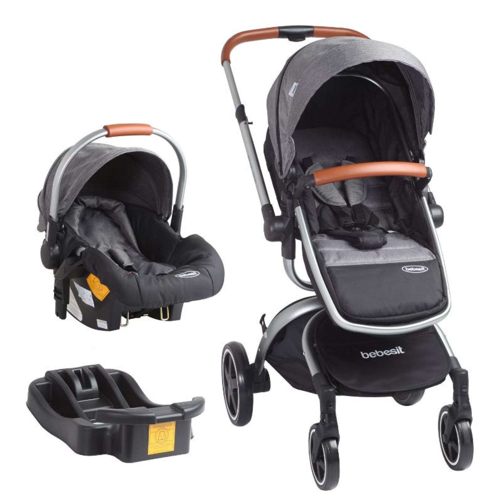Coche BebéTravel System F8006 Gris