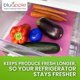 thumbnail image 5 of Forros para Cajones de Refrigerador BluApple FreshMats 4 piezas 30x38 cm Rosa, 5 of 6