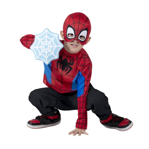 Costume Play Jazwares MARVEL Spidey - Caja de disfraces para niños pequeños