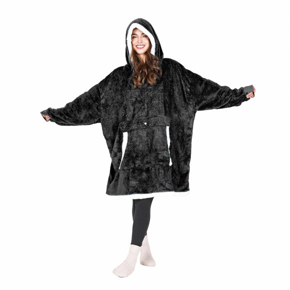 Sudadera con capucha Tirrinia Oversized Fluffy Sherpa
