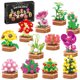 thumbnail image 1 of Set de Bloques Zinat 12 Pack Flores y Suculentas 1001 Piezas, 1 of 3