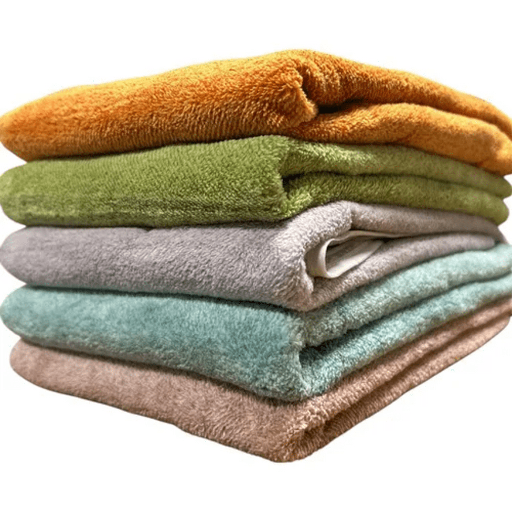 Genérico - Toallas De Baño Microfibra Diseño Tradicional 140x70 Cm