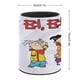 thumbnail image 2 of Ed, Edd y Eddy-theme Cylinder Pen Holder Pencil Organizer with Flannel Lining PVC Leather Material Cardboard Base for study work 10*8CM, 2 of 6